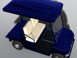 golf car 3D Model