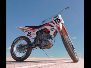 cross moto 3D Model