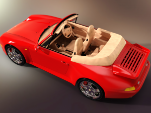 porsche 911 roadster Modelo 3D