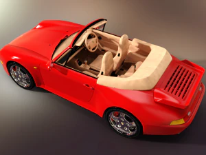 porsche 911 roadster 3D Model