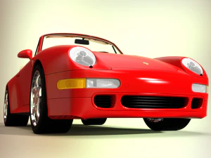 porsche 911 roadster 3D Model
