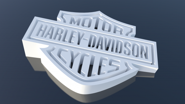 harley davidson 3D Model .c4d .max .obj .3ds .fbx .stl .blend 