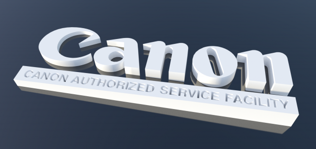 canon Modelo 3D .c4d .max .obj .3ds .fbx .stl .blend 