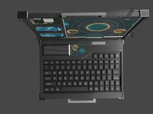 cyberpunk laptop 3D Model