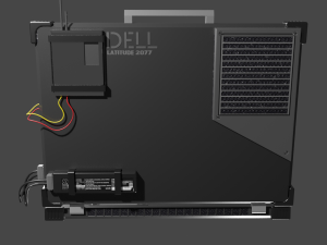 cyberpunk laptop 3D 모델