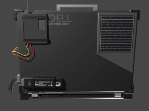 cyberpunk laptop 3D Model