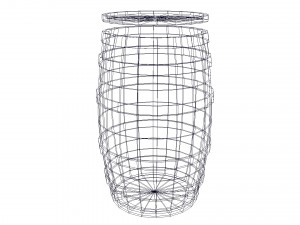 barrel with barrel cap Modelo 3D