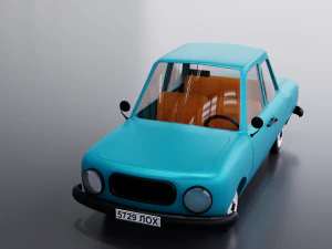 Cartoon car 3D Model
