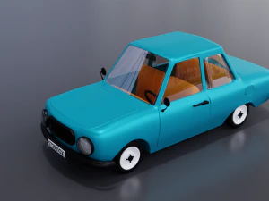 Cartoon car 3D Model