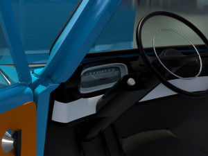 Vaz 2101 cartoon 3D-Modell