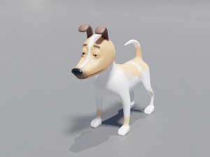 Cartoon dog Modelo 3D