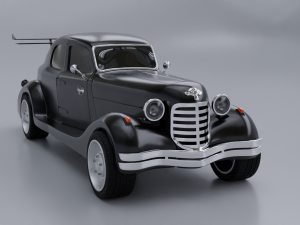 Fictional sports car 3D Model