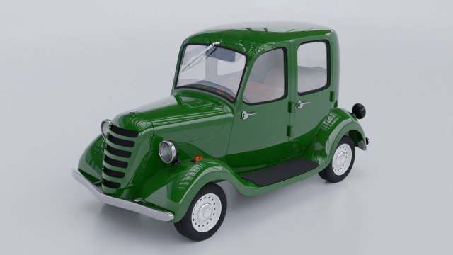 Cartoon car Model 3D .c4d .max .obj .3ds .fbx .stl .blend 