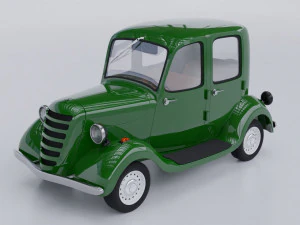coche de dibujos animados Modelo 3D