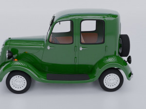 Cartoon car Model 3D