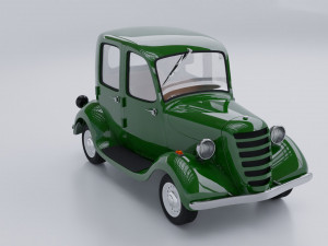 Cartoon car Model 3D