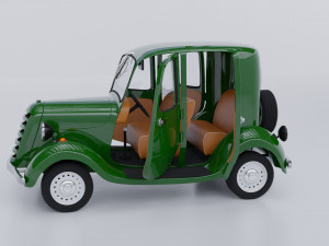 Cartoon car Model 3D
