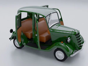 Cartoon car 3D Model