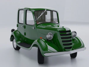 Cartoon car 3D Model