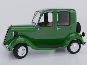 Cartoon car Model 3D