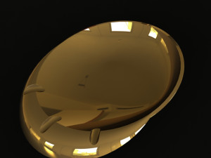 ashtray- organic 3D Model