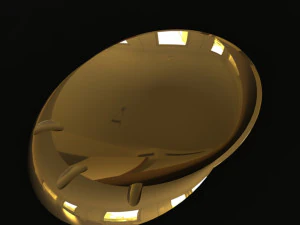 asbak- organik Model 3D