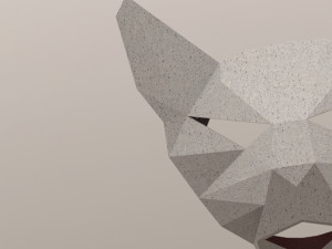 danger cat 3Dモデル