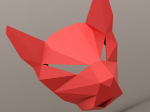 danger cat 3Dモデル