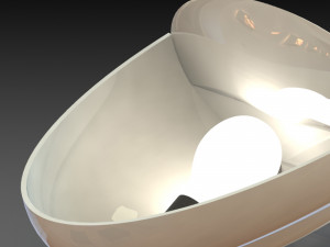toillet lighting 3D Model