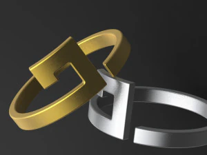 pairable ring 3D Model