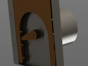 key and lock 3D Model
