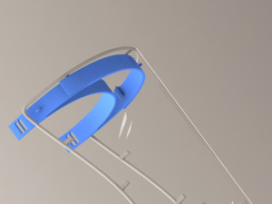 face shield- optional 3D Model