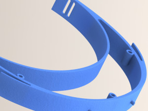 face shield- optional 3D Model