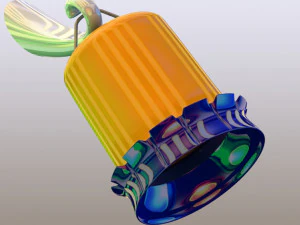 scatola di fazzoletti arrotolabile e appesa Modello 3D