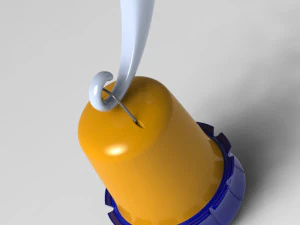 rolling tissue box- hanging 3D Model