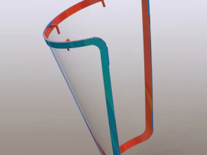 face shield- optional developed editon 3D Model