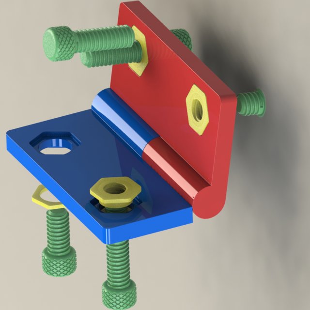 hinge 3Dモデル .c4d .max .obj .3ds .fbx .stl .blend 