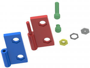 hinge 3Dモデル