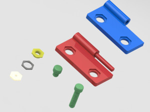 hinge 3Dモデル