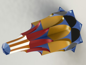 moqarnas 3D-Modell