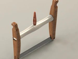 camping saw 3D Model