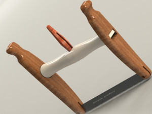 camping saw 3D Model