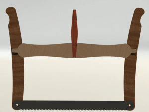 camping saw 3D Model