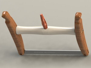 camping saw 3D Model