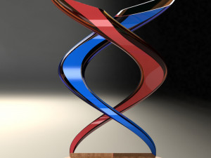 snakes vase 3D-Modell