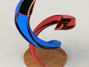 snakes vase 3D-Modell