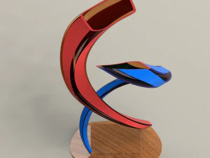 змеи ваза 3D Модель