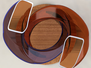 snakes vase 3D-Modell