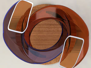 змеи ваза 3D Модель