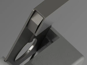 abstract face- ashtray- saving bank 3D Model